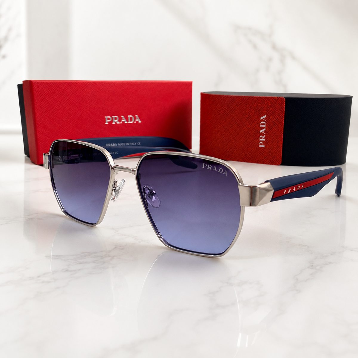 Prada T0995 Silver - View 4